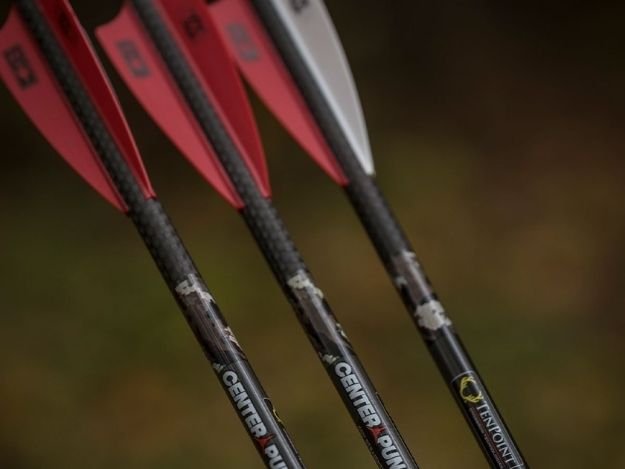 Lighted Alpha-Blaze Pro Elite 400 Carbon Crossbow Arrows
