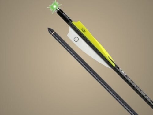 TenPoint Crossbows 20 EVO-X Lighted Alpha-Blaze CenterPunch Premium Carbon Crossbow Arrows 20″ EVO-X CenterPunch Premium Carbon Arrows – Lighted Alpha-Blaze Nocks, .001″ Straightness (3-Pack)