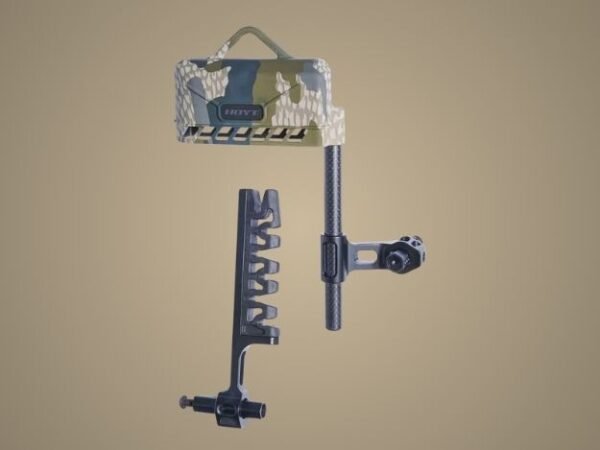 Hoyt Carbon SuperLite Quiver (2-Piece 4 & 6 Arrow) - Kuiu Verde 2.0 - 6 arrow Hoyt Carbon SuperLite 2-Piece Quiver (6 Arrow)