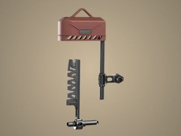 Hoyt Carbon SuperLite Quiver (2-Piece 4 & 6 Arrow) - georgia clay - 6 arrow Hoyt Carbon SuperLite 2-Piece Quiver (6 Arrow)