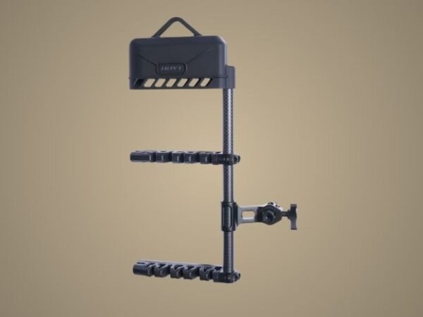 Hoyt Carbon SuperLite Quiver (QD 4 & 6 Arrow) - black - 6 arrow Hoyt Carbon SuperLite QD Quiver (6 arrow)