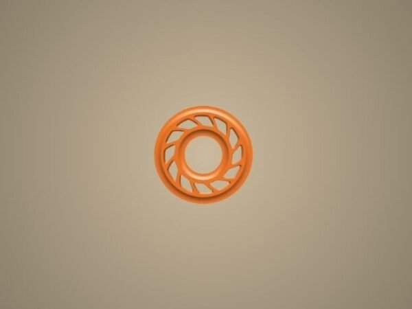 Mathews Harmonic Dampener Lite pair 3_8_ - orange Mathews Harmonic Dampener Lite pair 3/8"