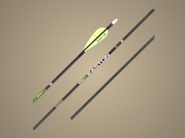 Easton Axis 5mm Match Grade Fletched Arrows w/HIT Inserts and Collars (6 Pack)