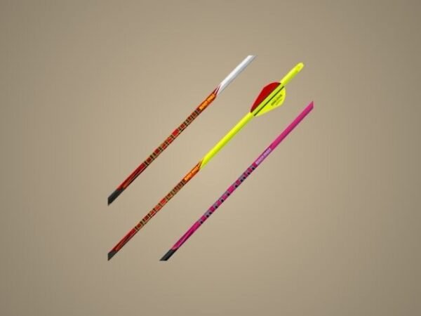 Black Eagle Outlaw Fletched Crested Arrows (6 Pack)