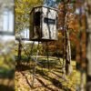 10ft Ladder - Elevated Deer Blind Stand (2) 10ft Ladder - Elevated Deer Blind Stand