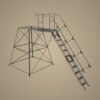 10ft Stairs - Elevated Deer Blind Stand