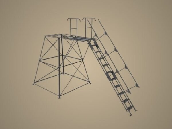 10ft Stairs - Elevated Deer Blind Stand
