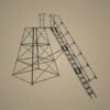 15ft Stairs - Elevated Deer Blind Stand