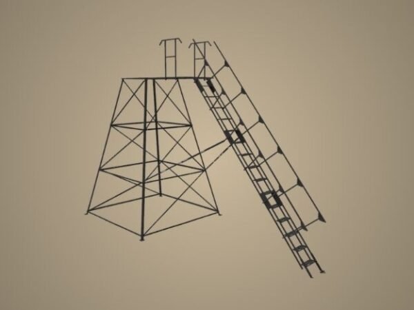 15ft Stairs - Elevated Deer Blind Stand