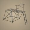 5ft Ladder - Elevated Deer Blind Stand